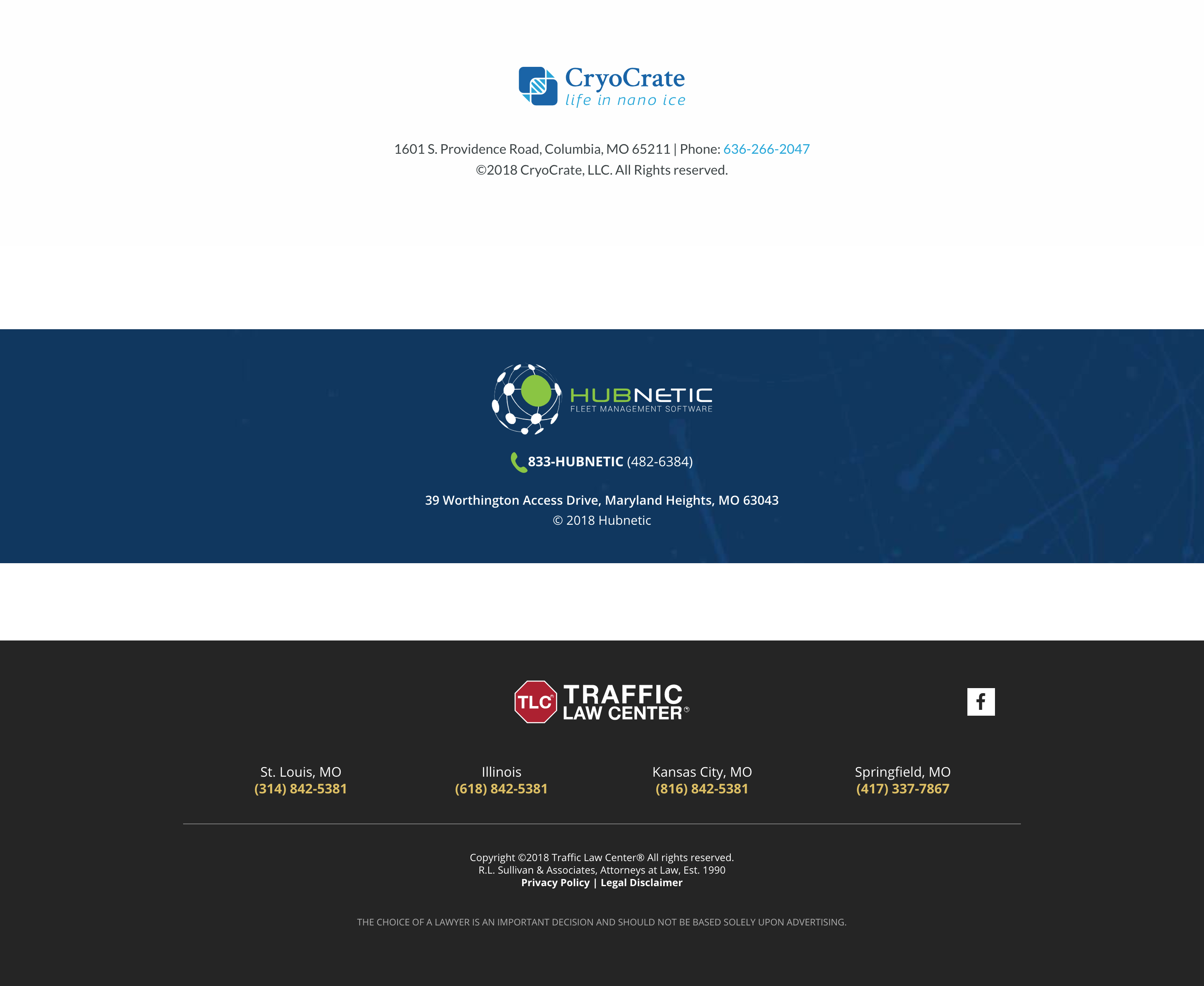 footers example