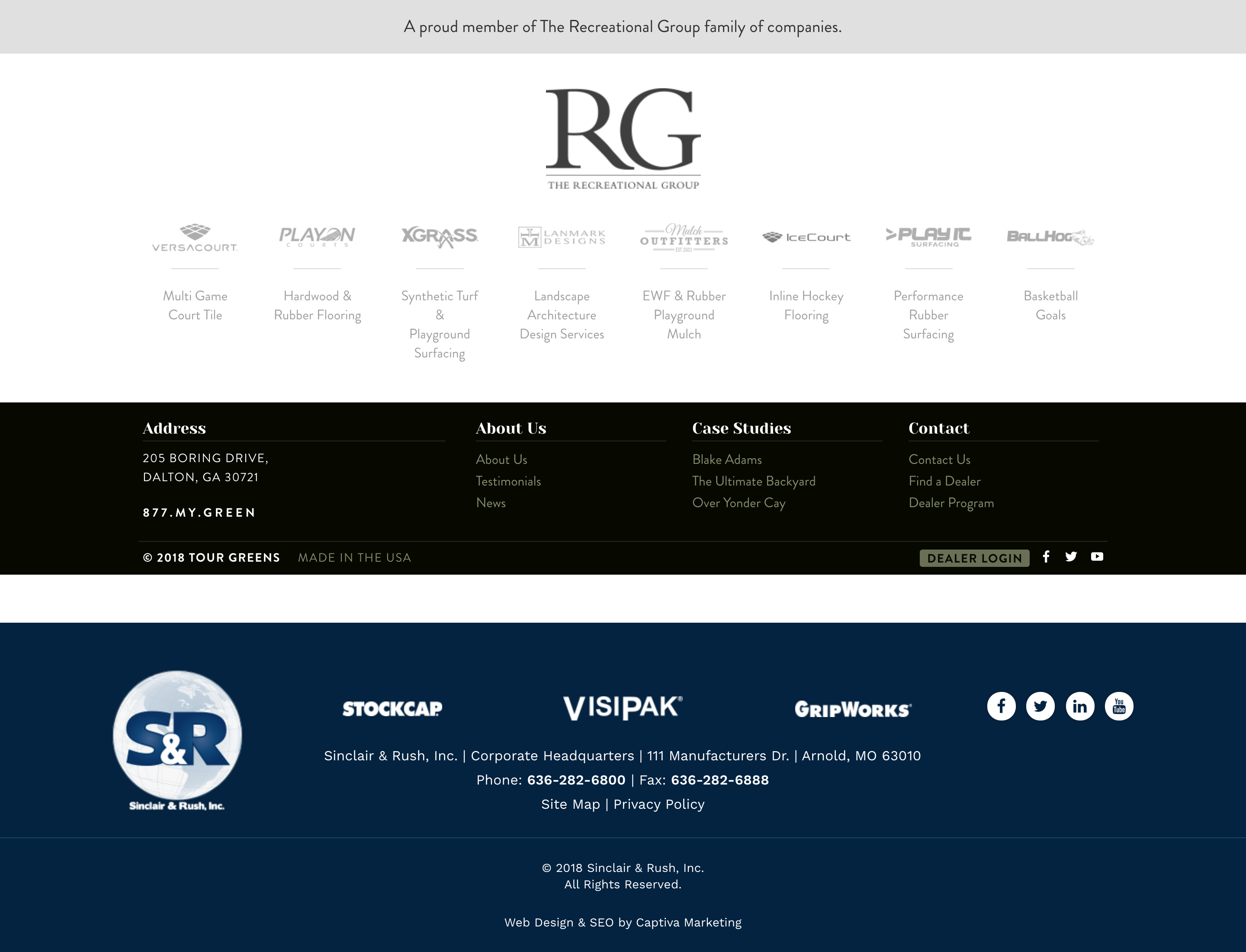 footers example